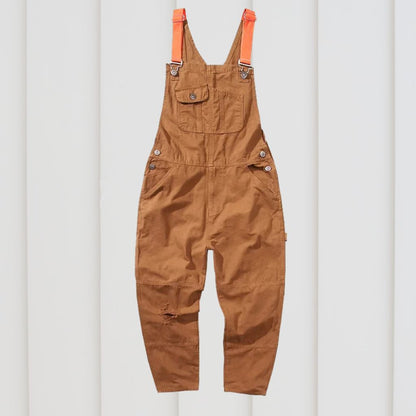 Eveloria Unisex Gartenoverall Bequem Baumwolle Grün