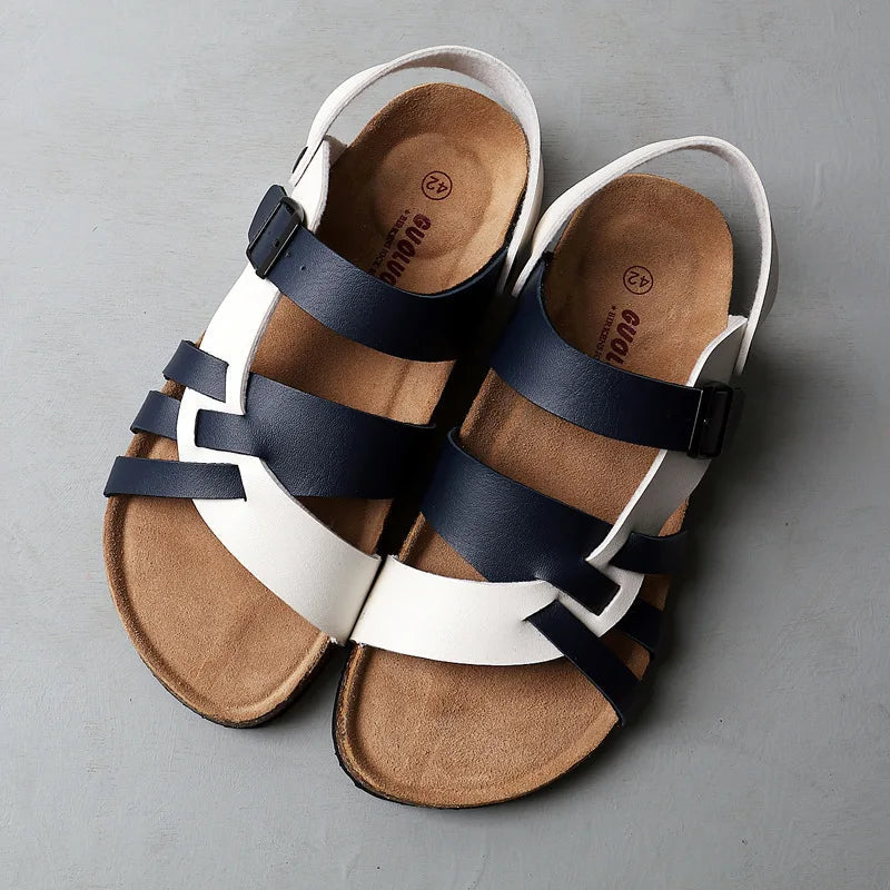 Eveloria Damen Orthopädische Sandalen Unterstützender Fußbett - Eveloria