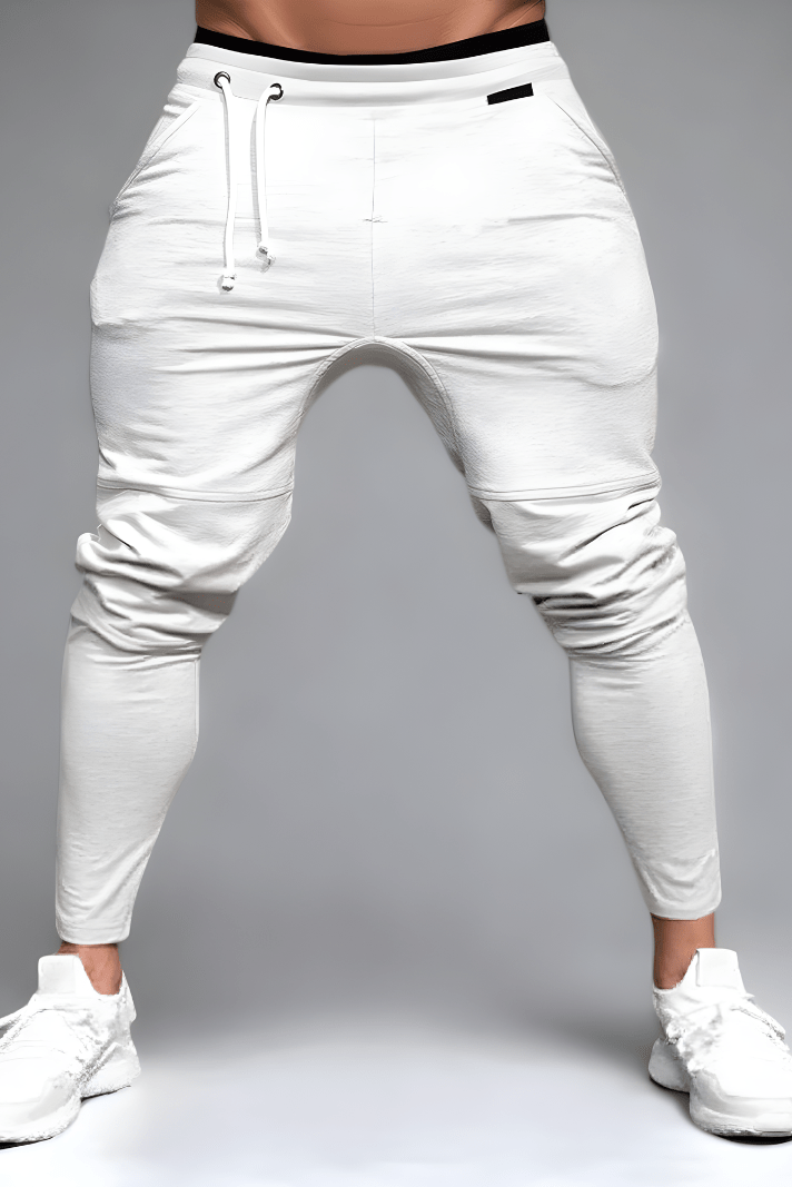 Herren Trainingshose Skinny Jogger mit Kordelzug - Eveloria