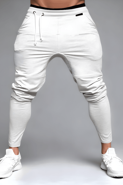 Herren Trainingshose Skinny Jogger mit Kordelzug - Eveloria