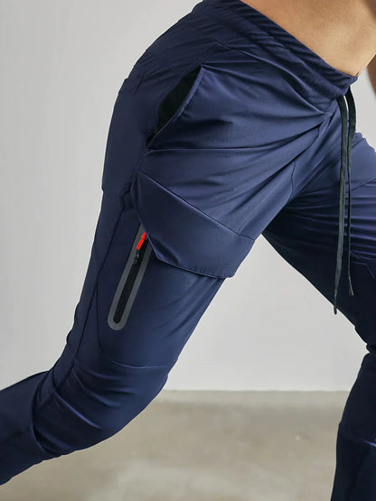 Jogger – Stretch – Quick-Dry – Herren-Laufhose – Trainingshose-Chaps Herrenmode