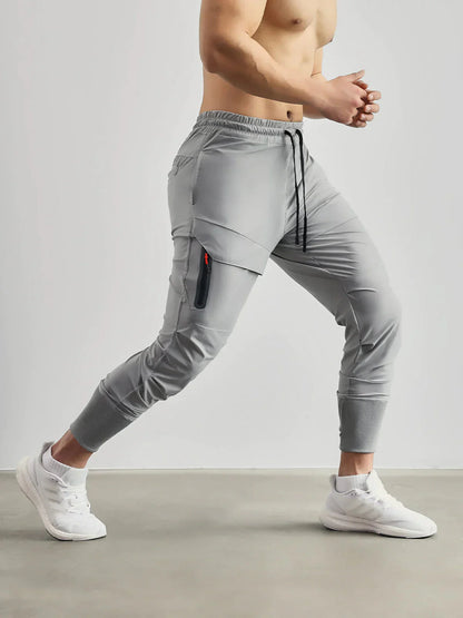 Herren Laufhose Stretch Quick-Dry Trainingshose - Eveloria