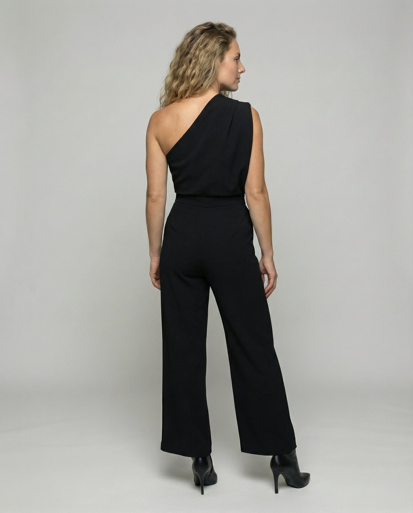 Damen Overall Rundhals Elegantes Design