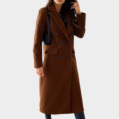 Eveloria Damen Klassischer Wintermantel