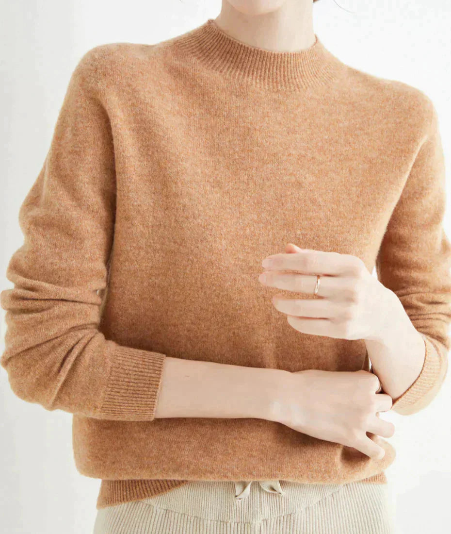 Damen Weich Pullover Kurz