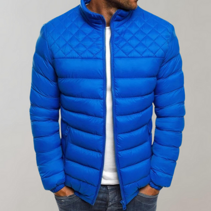 Eveloria Herren Steppjacke Wind- und Wasserdicht