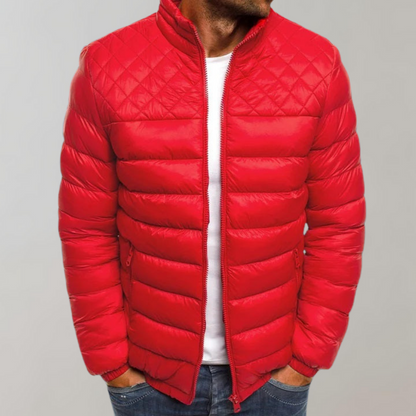 Eveloria Herren Steppjacke Wind- und Wasserdicht