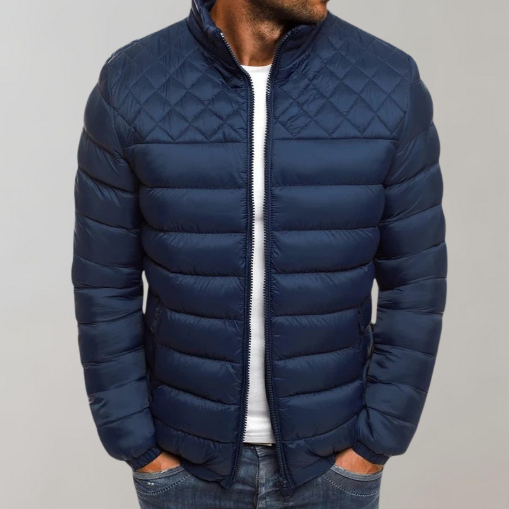 Eveloria Herren Steppjacke Wind- und Wasserdicht
