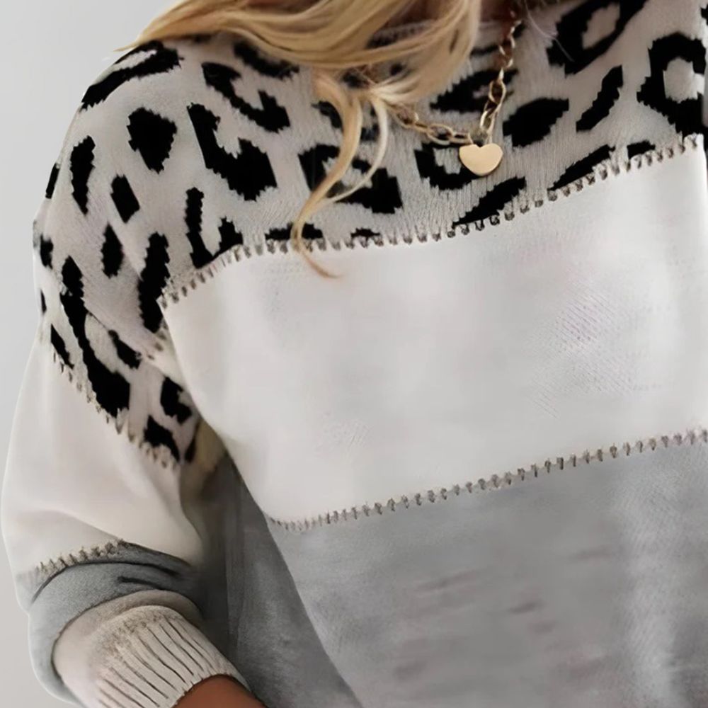 Damen Kurzarm Pullover Warm Strick