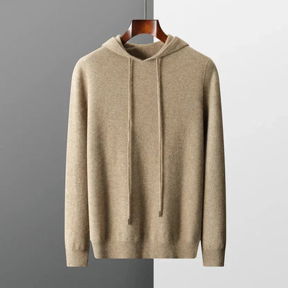Männer Kapuzenpulli Einfacher Strickpullover - Eveloria