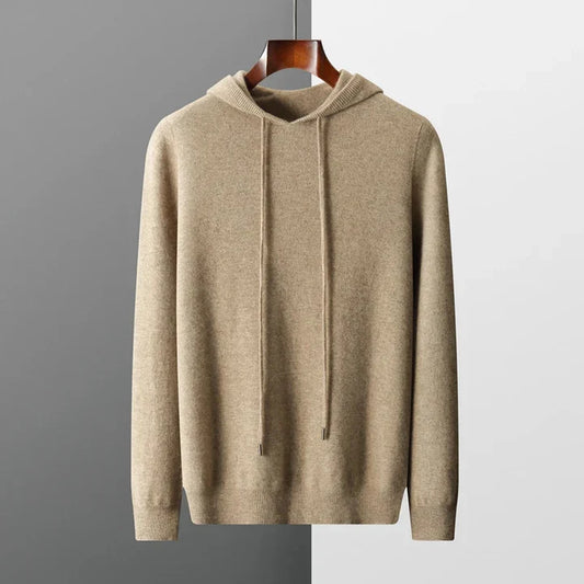 Männer Kapuzenpulli Einfacher Strickpullover - Eveloria