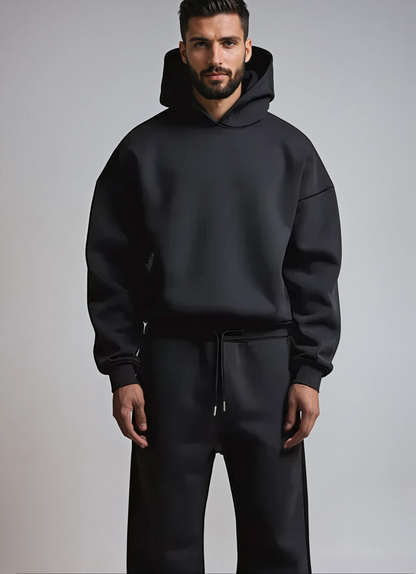 Kapuzenpullover und Jogginghose im Set | Zweiteiliger Trainingsanzug | Trainingsanzug für Männer-Chaps Herrenmode