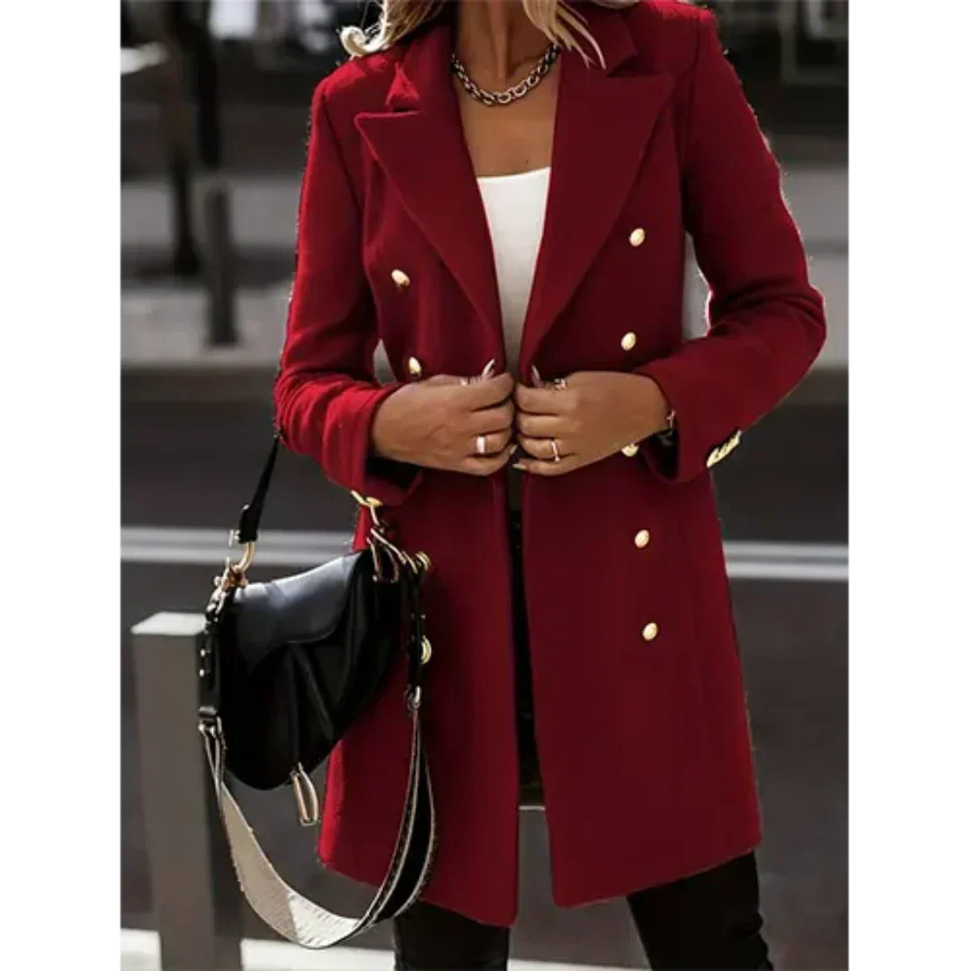 Damen Eleganter Blazer Lang