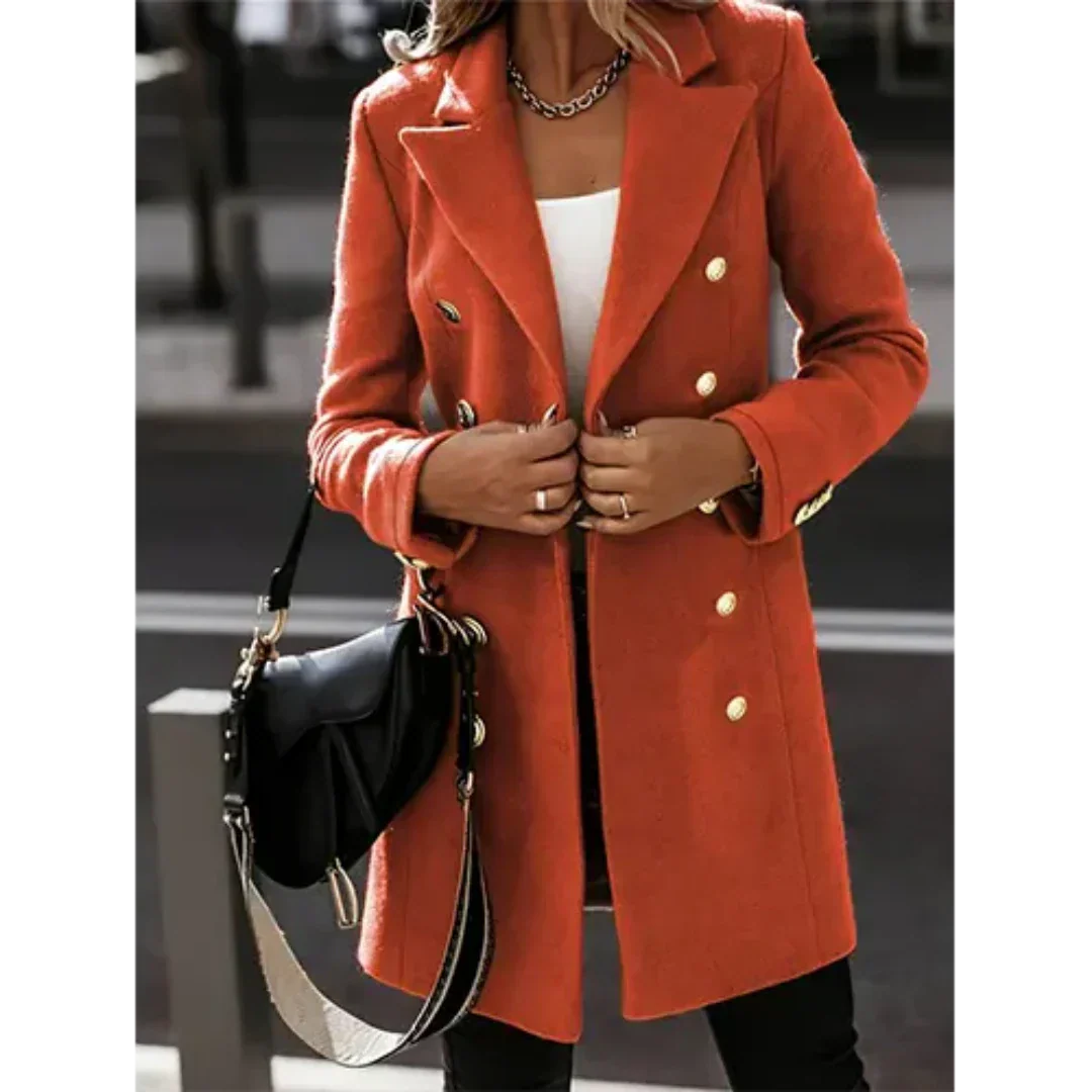 Damen Eleganter Blazer Lang
