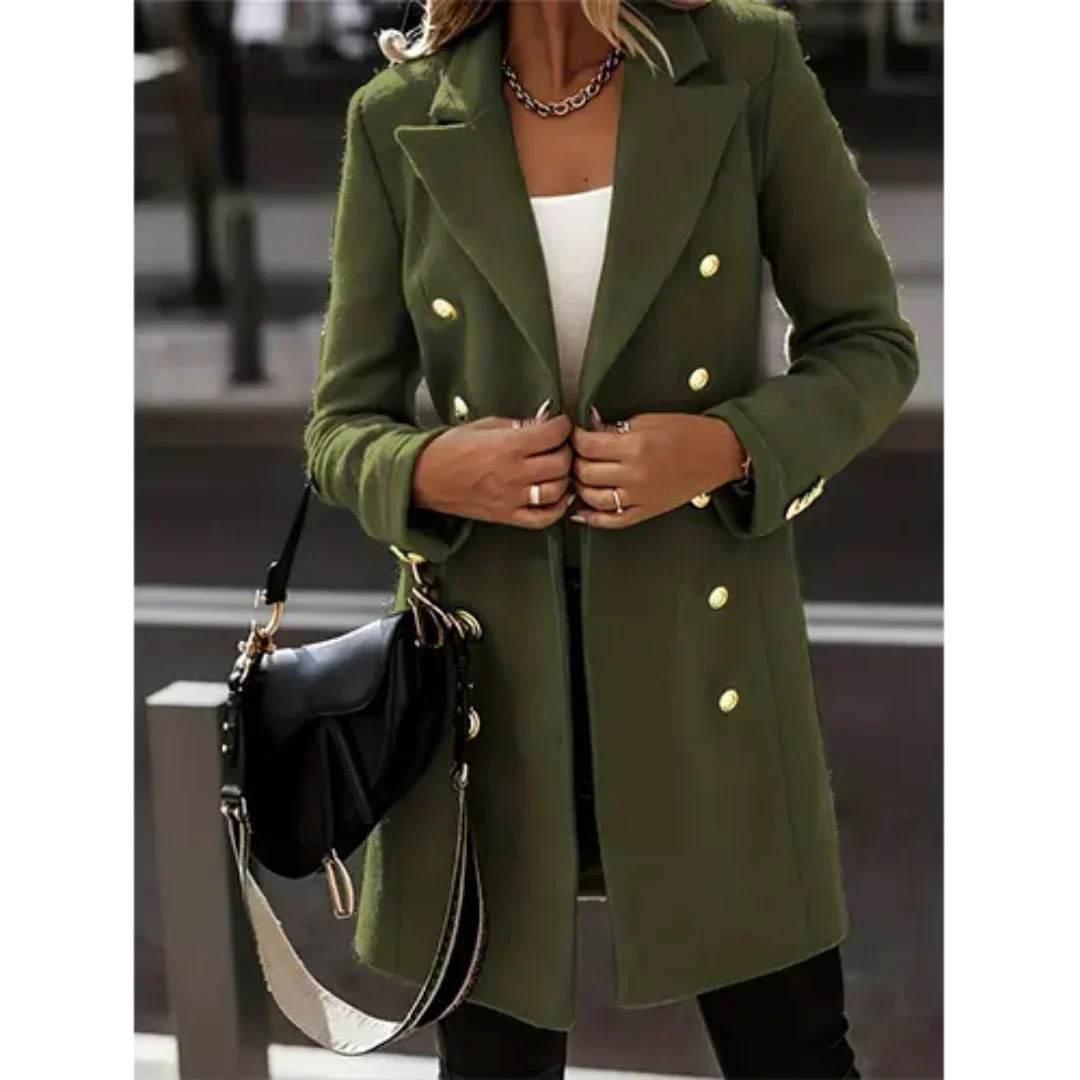 Damen Eleganter Blazer Lang