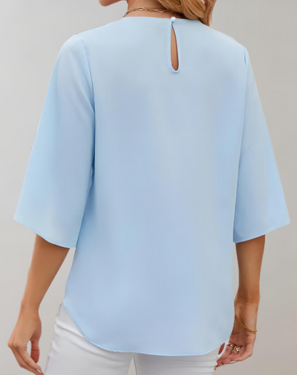 Damen Bluse Bequem Locker Sitzend