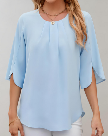 Damen Bluse Bequem Locker Sitzend