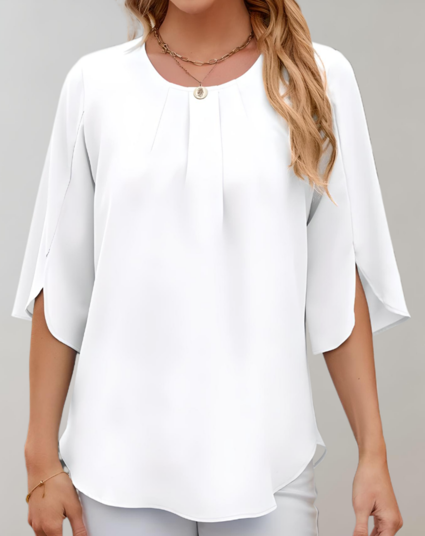 Damen Bluse Bequem Locker Sitzend