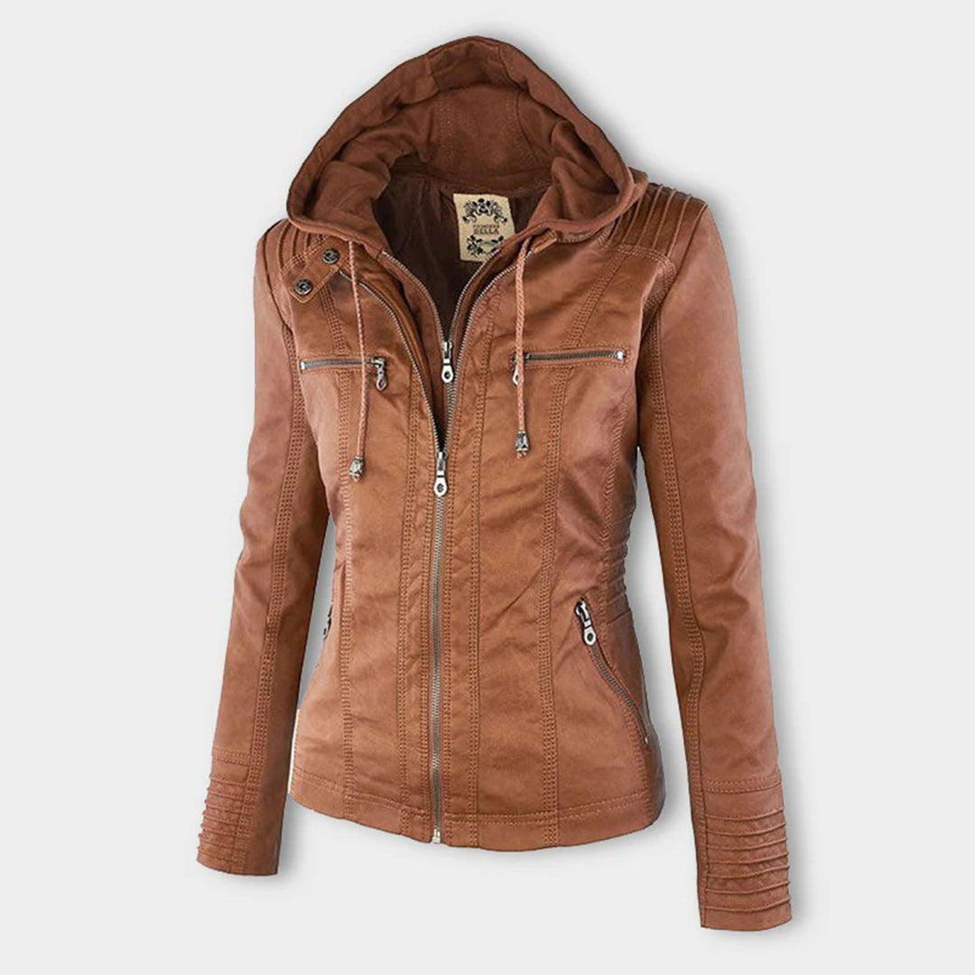 Damen Wetterfeste Winterjacke Kurz - Eveloria