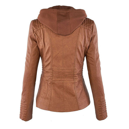 Damen Winterjacke Kapuzenjacke Kurz