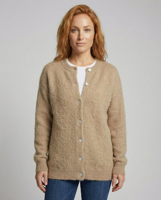 Damen Feinstrickjacke Komfort - Eveloria