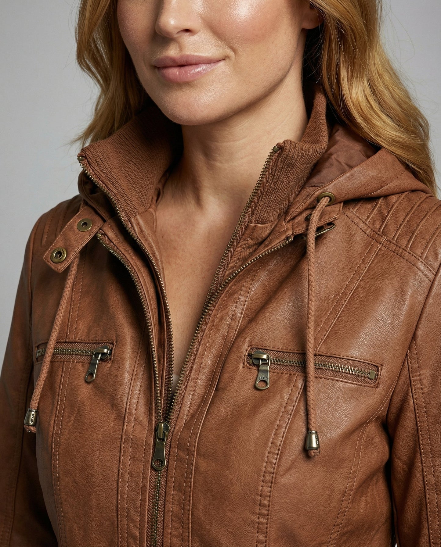 Damen Wetterjacke mit Kapuze