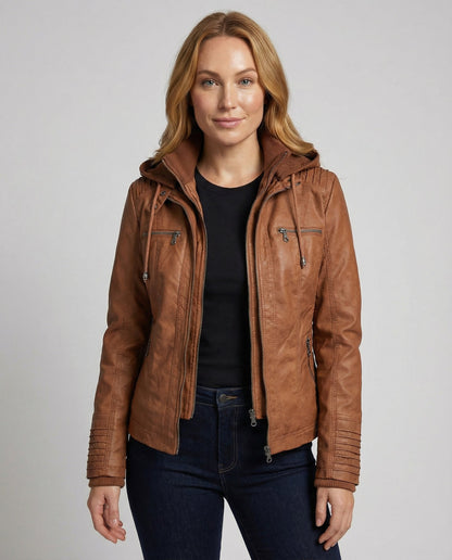 Damen Wetterjacke mit Kapuze - Eveloria