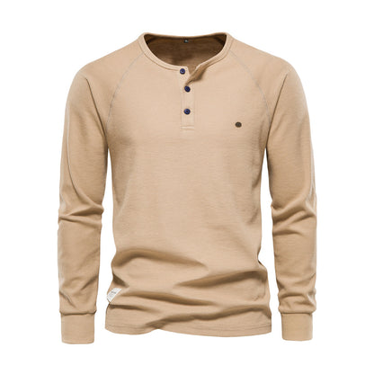 Herren Langarmshirt Atmungsaktives Jersey Weiß - Eveloria