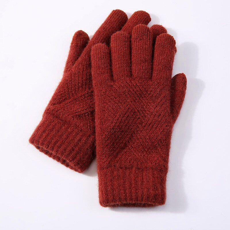 Damen Strickhandschuhe Warm Bequem - Eveloria