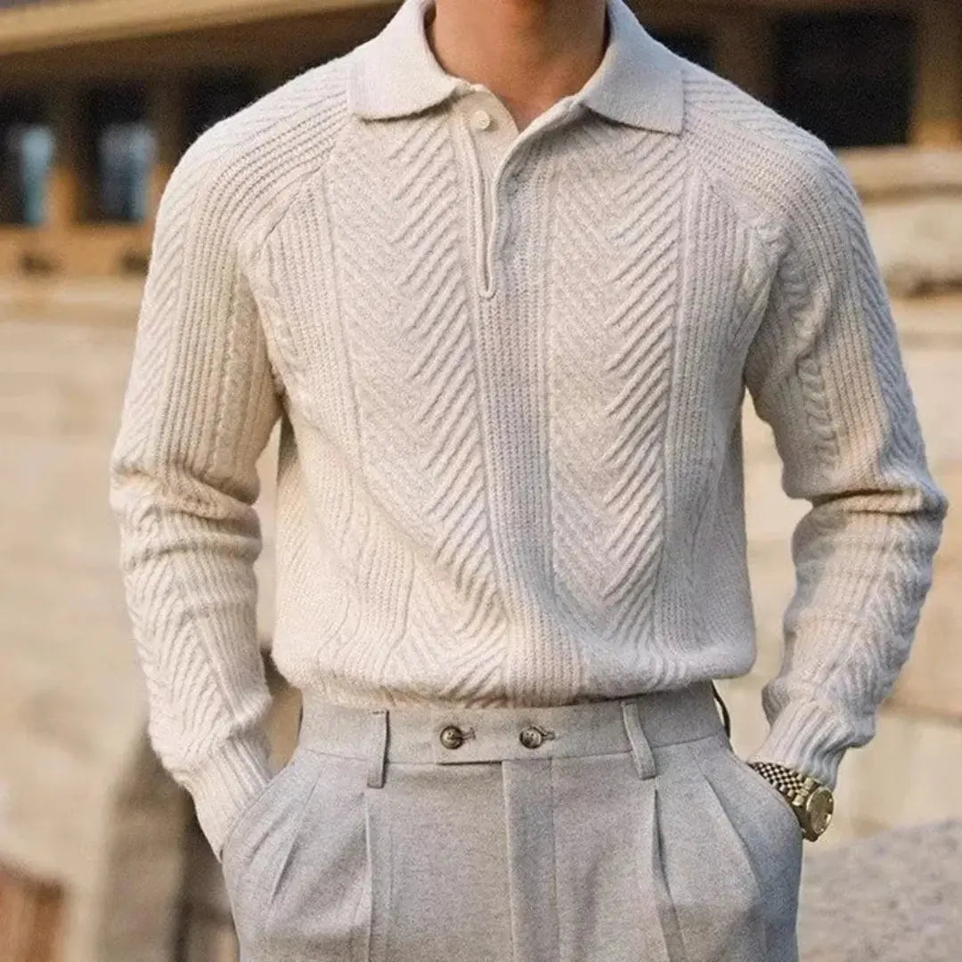 Eveloria Herren Strickpullover Moderne Passform