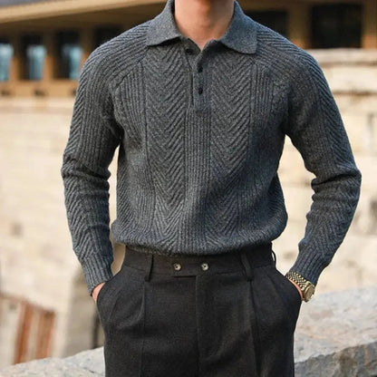 Eveloria Herren Strickpullover Moderne Passform