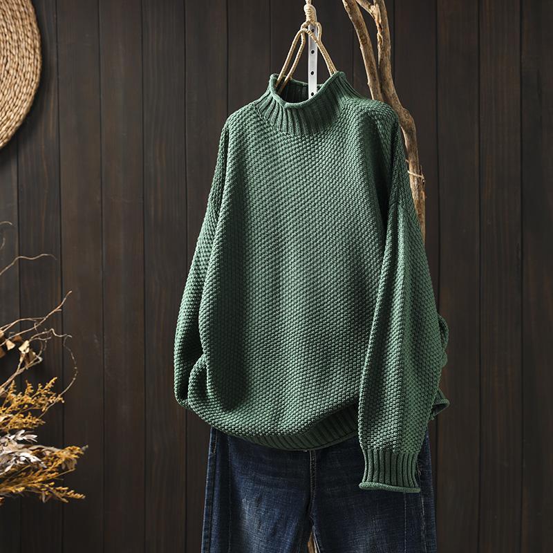 Damen Strickpullover Langärmlig