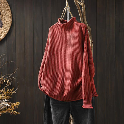 Damen Strickpullover Langärmlig