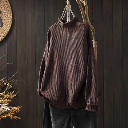 Damen Strickpullover Langärmlig