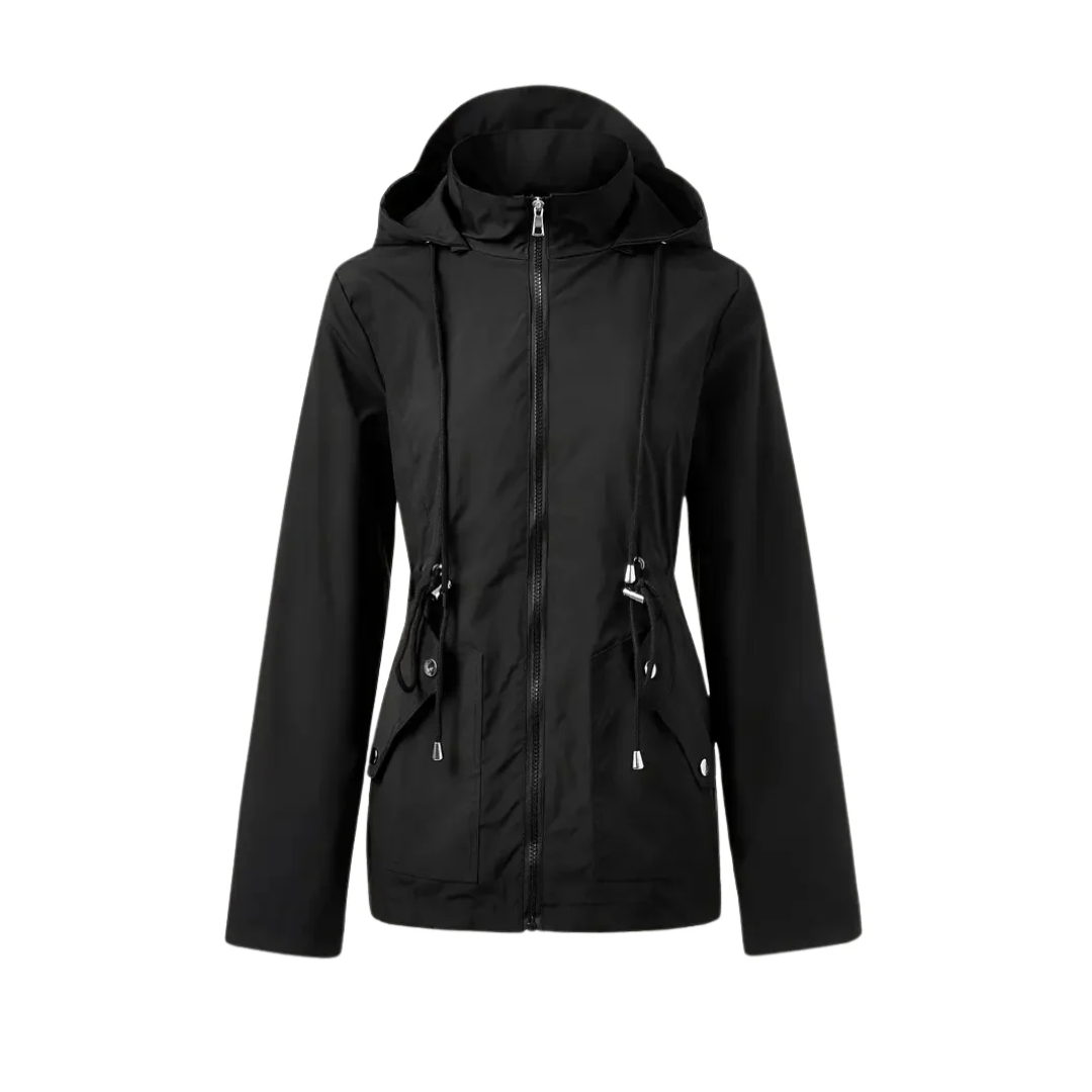 Eveloria Damen Wasserdichte Regenjacke