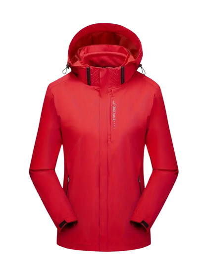 Eveloria Damen Outdoorjacke Stilvoll Wasserdicht