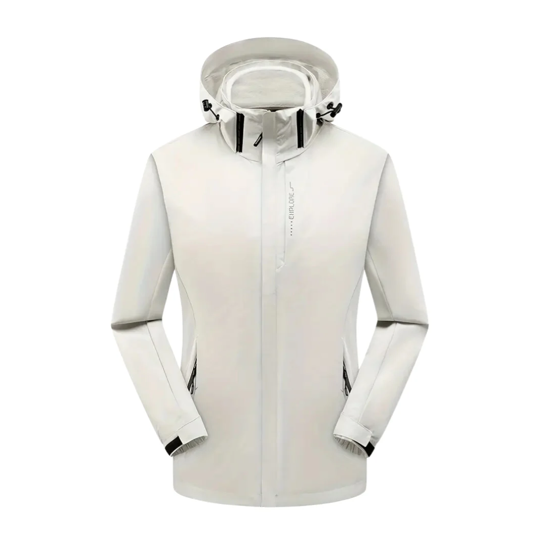 Eveloria Damen Outdoorjacke Stilvoll Wasserdicht