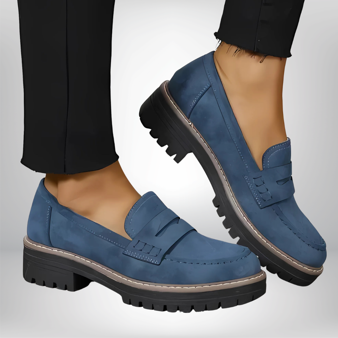 Damen Plateau Schuhe Elegant Hoch