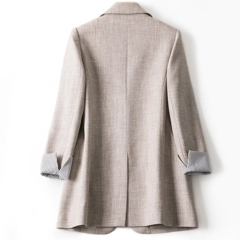 Damen Freizeitblazer Langärmlig