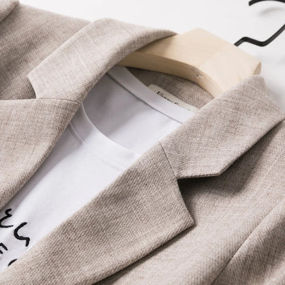 Damen Freizeitblazer Langärmlig