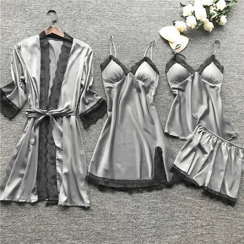 Eveloria Damen Schlafanzug Set