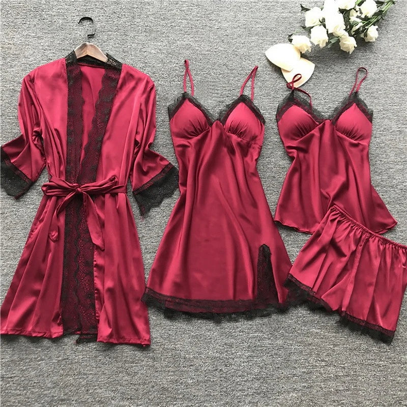 Eveloria Damen Schlafanzug Set