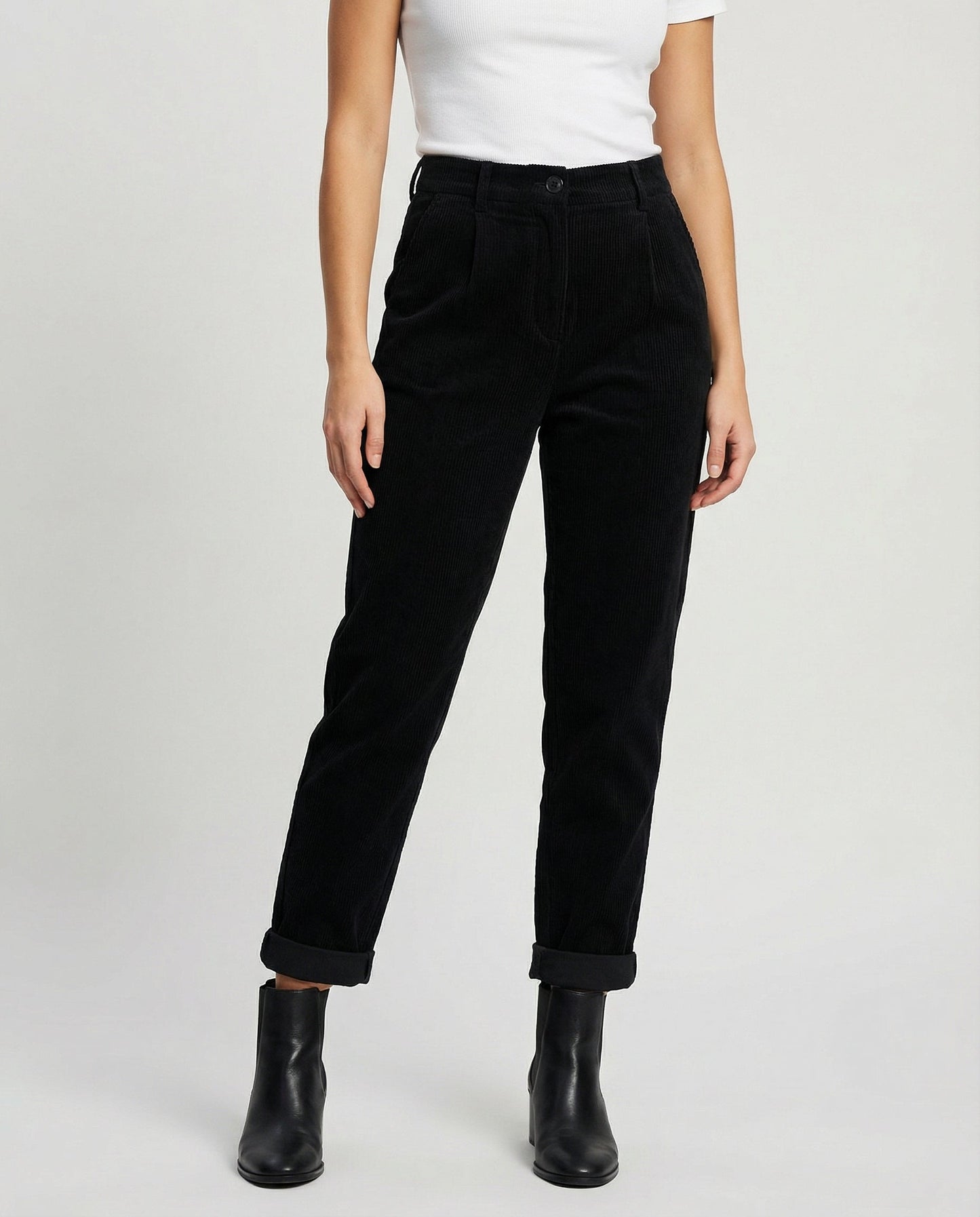 Damen Cordhose Komfort Beige