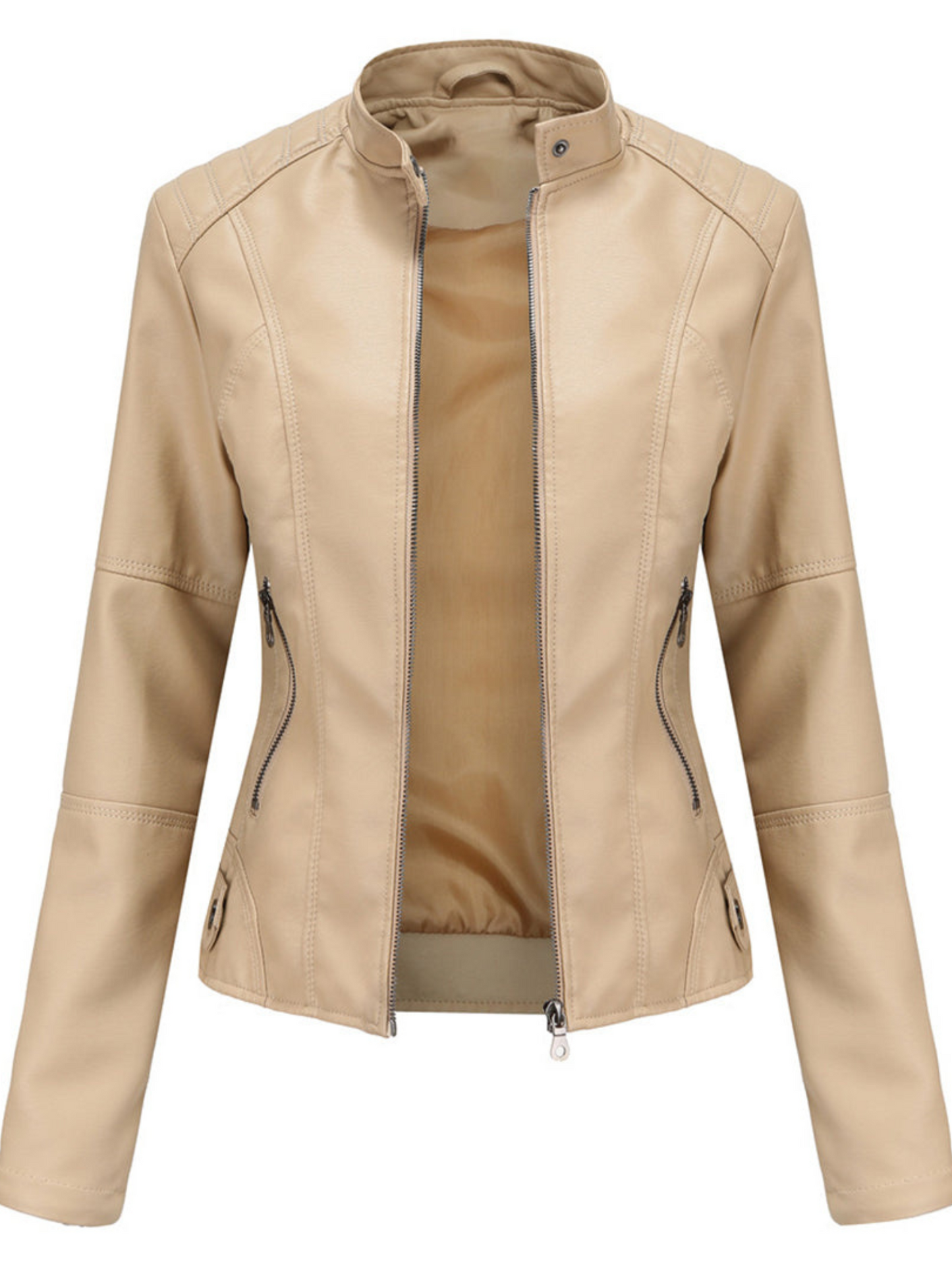 Eveloria Damen Lederjacke Für Kühlere Tage