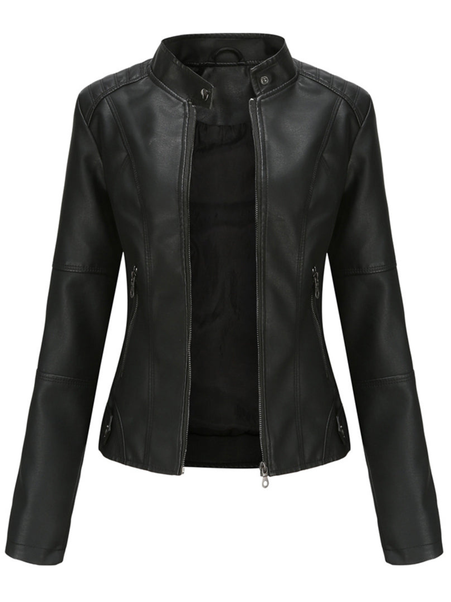 Eveloria Damen Lederjacke Für Kühlere Tage - Eveloria