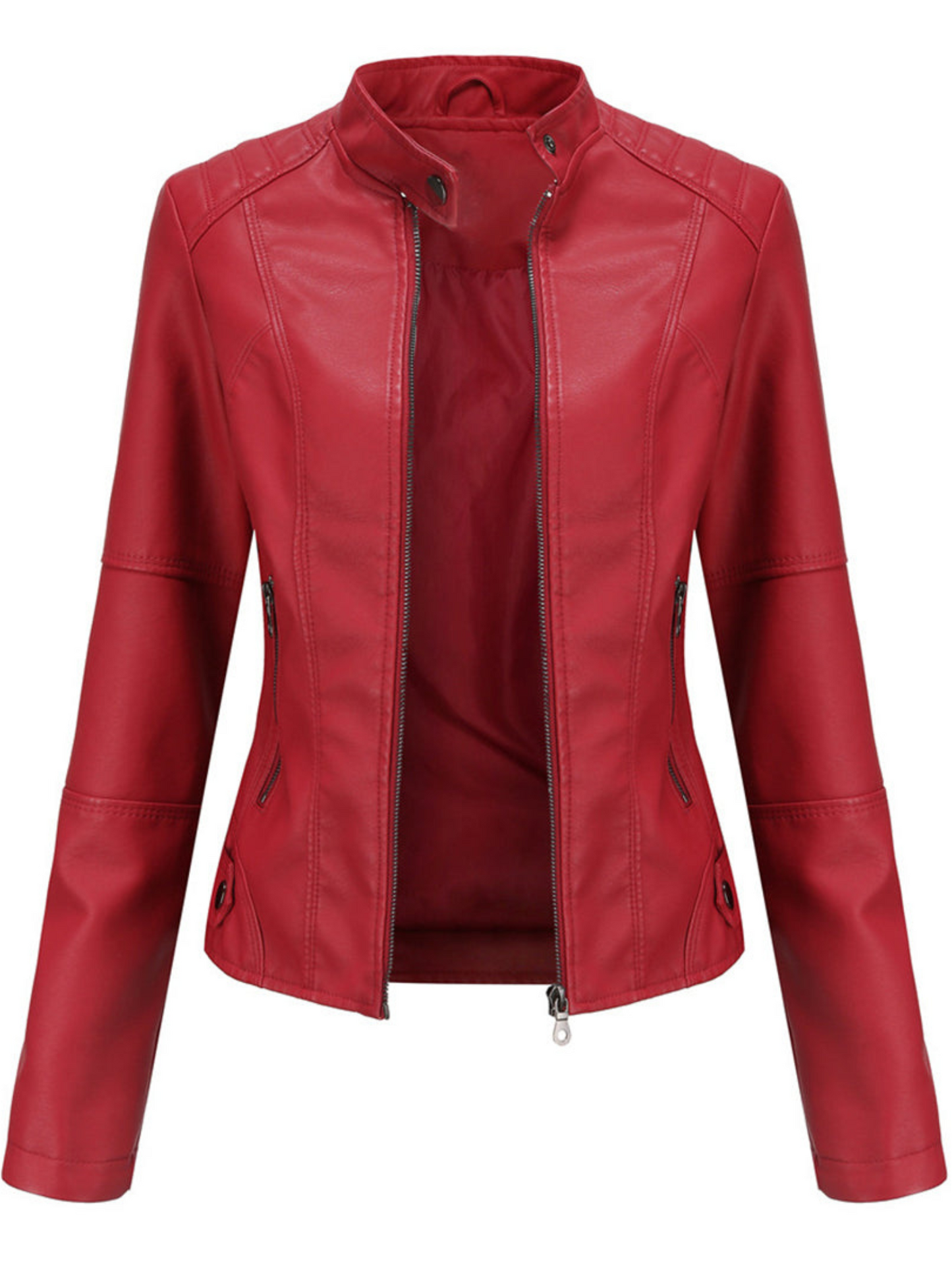 Eveloria Damen Lederjacke Für Kühlere Tage