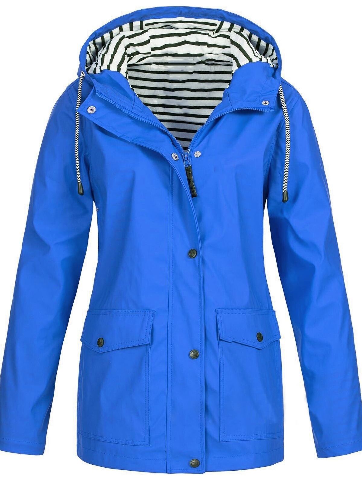 Eveloria Damen Regenjacke Wasser- und Winddicht