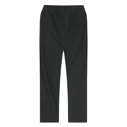 Leinenhose – Kordelzug – gerades Bein – Sommerhose – Herrenhose-Chaps Herrenmode