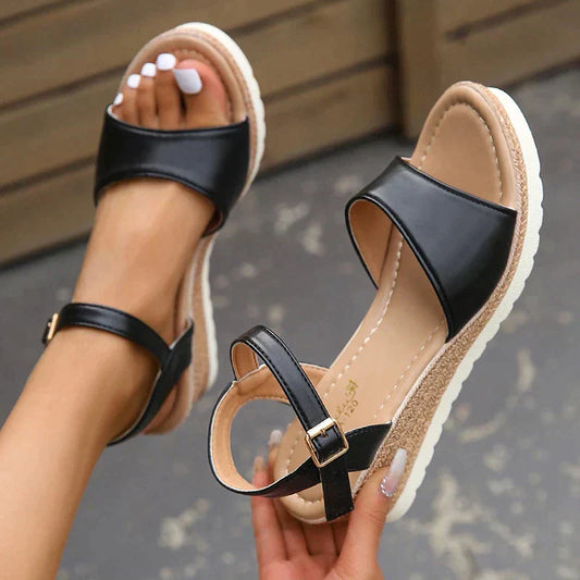 Eveloria Damen Orthopädische Keilsandalen - Eveloria