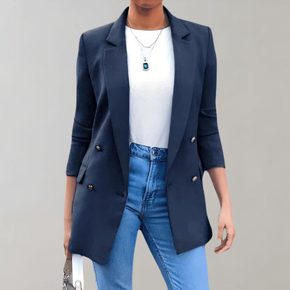 Eveloria Damen Revers-Blazer